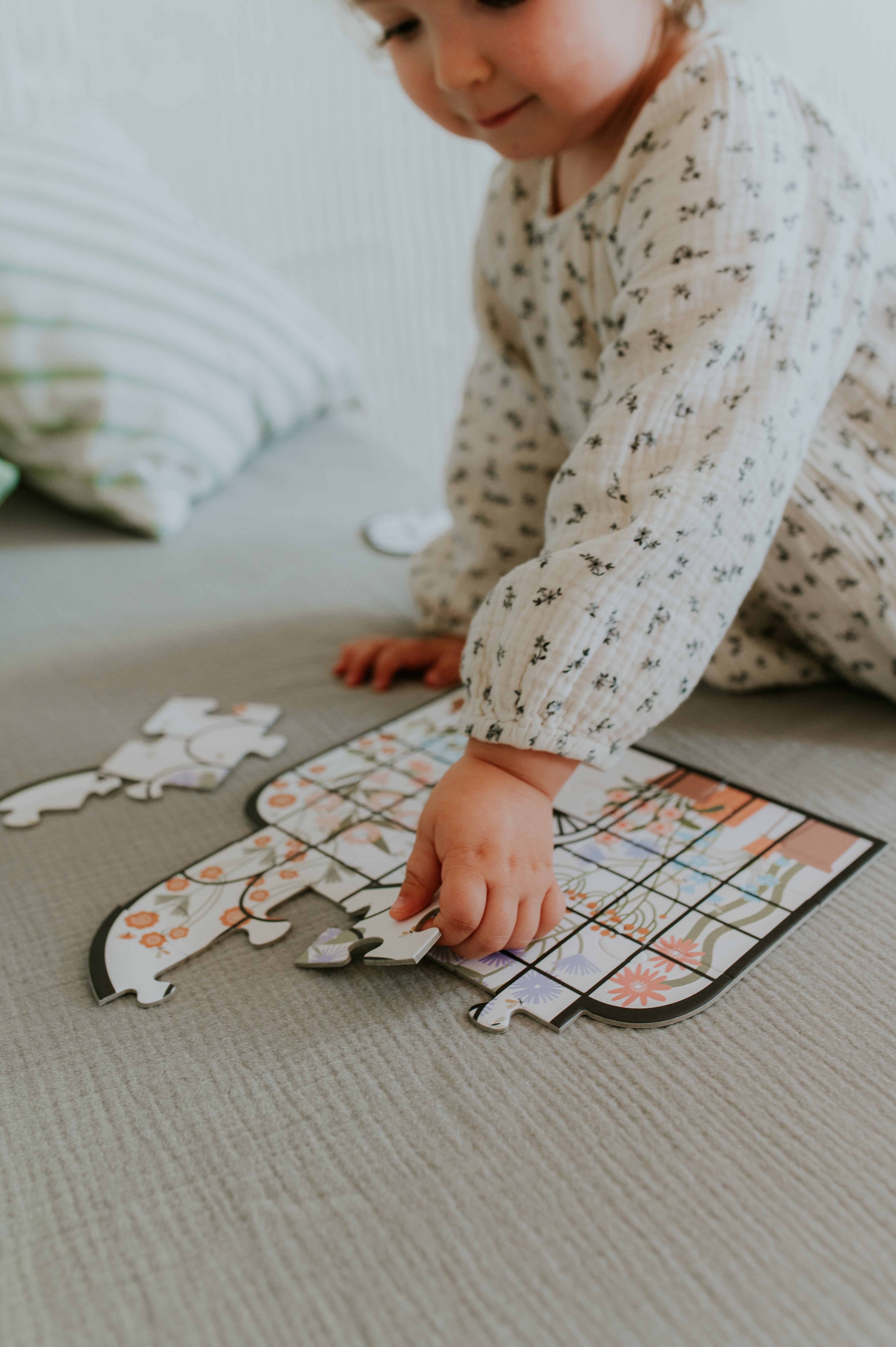 Puzzle z motywem Motylarni, 15 elementów