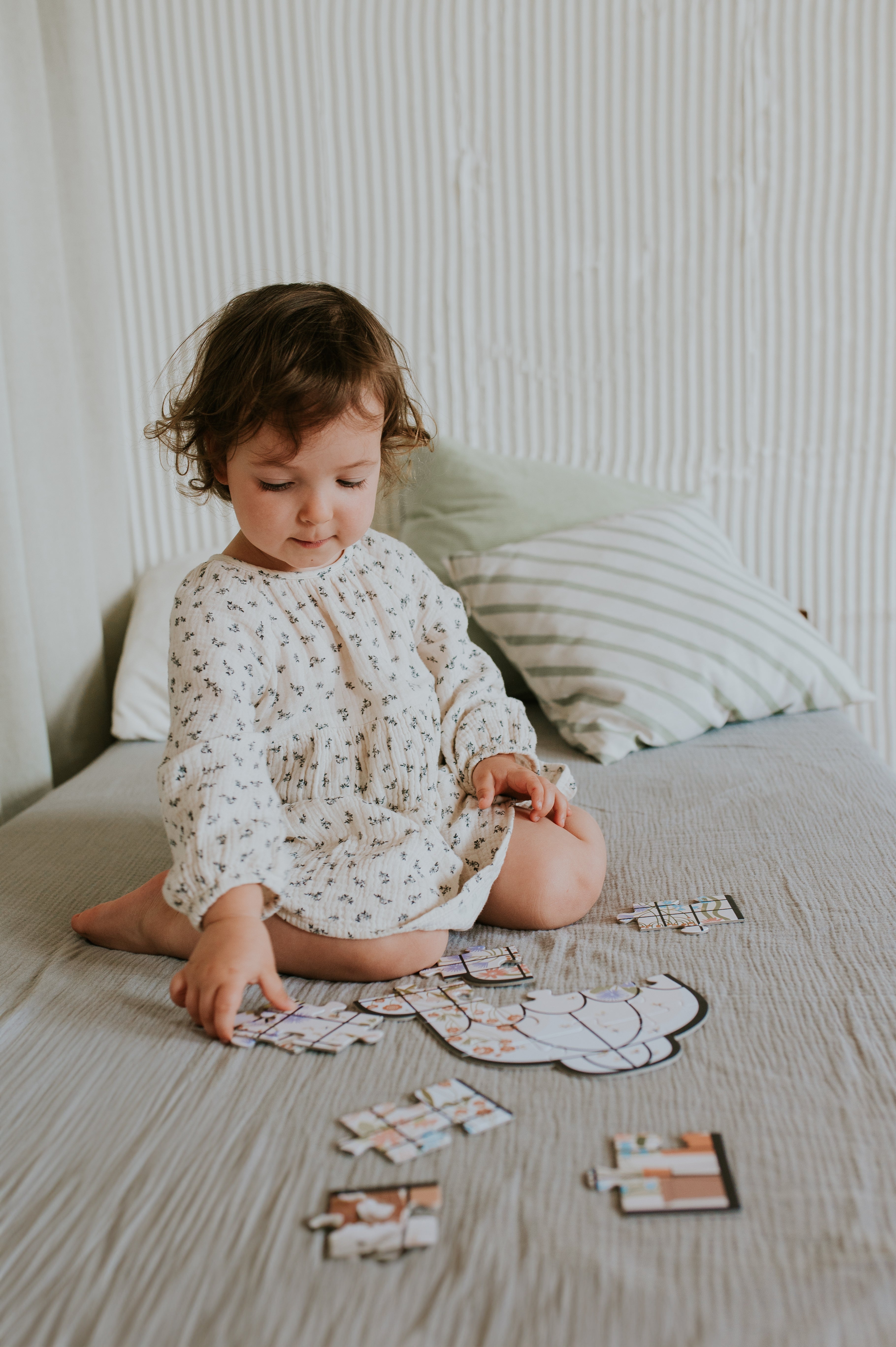 Puzzle z motywem Motylarni, 15 elementów