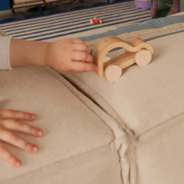 Voiture avec roues mobiles Orange