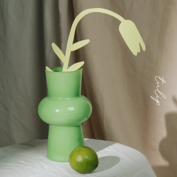 Tulip - Drewniany kwiat