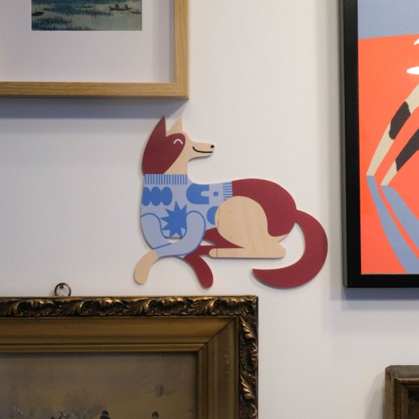 Border Collie Newton - dekoracja ścienna