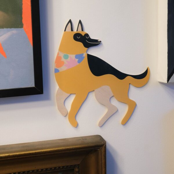 Major Owczarek Niemiecki - dekoracja ścienna