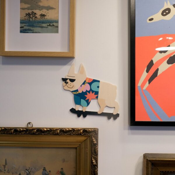 Boston Terrier Snoop - dekoracja ścienna