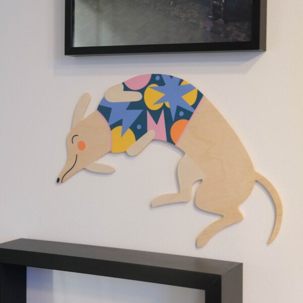 Jamnik Winston - dekoracja ścienna